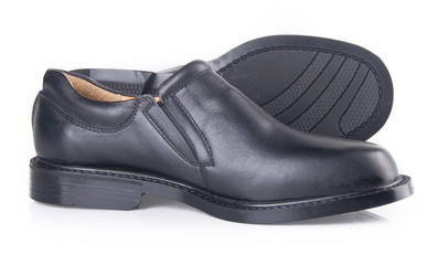 shoe. men's fashion shoe on a background