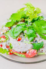 Fototapeta na wymiar Thai salad