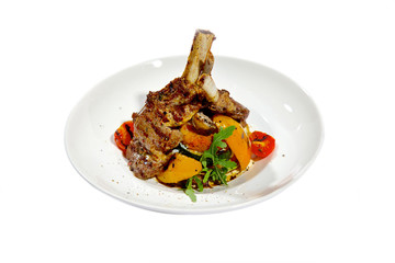 Food in the restaurant
