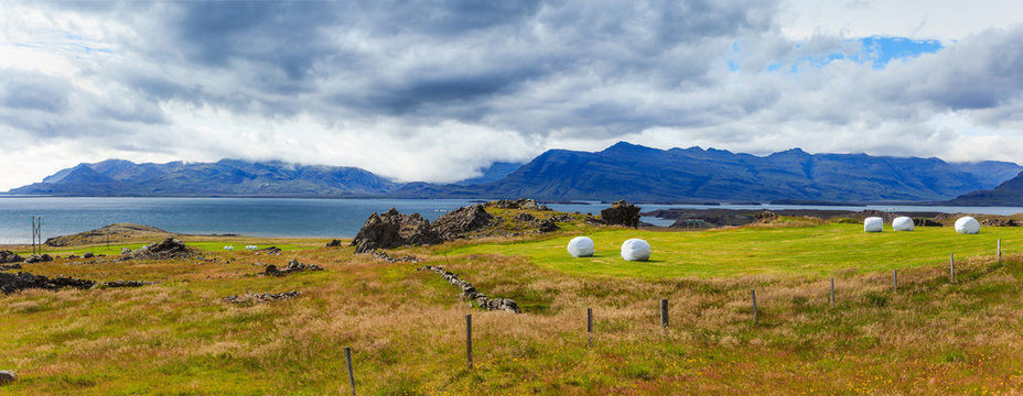 Icelandic Rural Landscape.