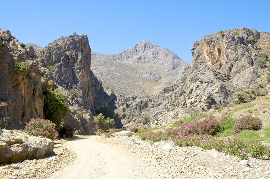 Tripiti Schlucht im Asterousia Gebirge bei Lentas auf Kreta