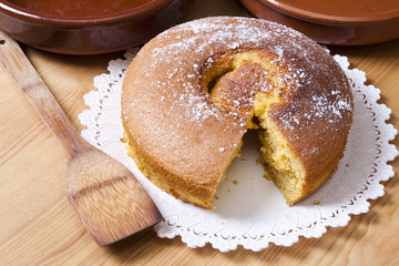 traditional sponge cake recipe, food and confectionery