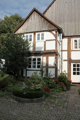 Fototapeta na wymiar Haus in Schwalenberg