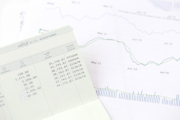 Accounting and stock chart