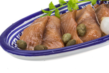 Sliced herring
