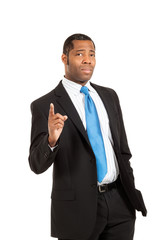 portrait of handsome black man