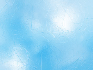 Frozen glass abstract winter texture