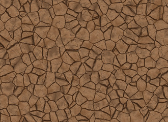 dry cracked ground texture. abstract relief pattern