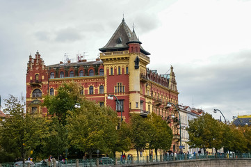 Old building in Prague, Czech Republic