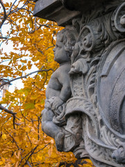 Closeup of architecture detail