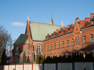 Fototapeta premium Monastery of the Sisters of Our Lady of Mercy Lagiewniki