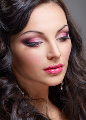 Fototapeta premium Beautiful woman portrait