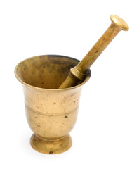 vintage mortar and pestle