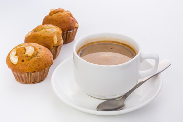 Coffee and Banana cup cake