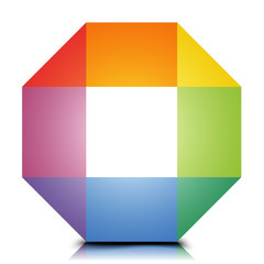 Obraz premium Color Hexagon