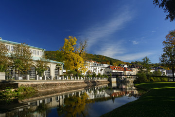 Regentenbau im Kurpark Bad Kissingen, Unterfranken, Bayern