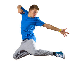 Young man dancer