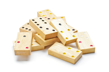 Pile of dominoes