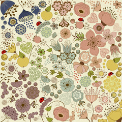 Floral background © Rouz