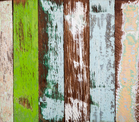 Colorful wood background