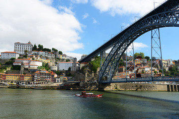 Porto City and Dom Luís Bridge (Ponte de Dom Luis I), Porto