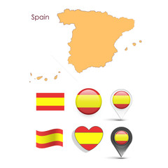 Set of Spain elements