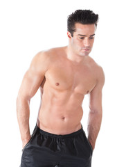 Fototapeta premium Muscular Young Man