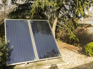 Sun thermal collectors
