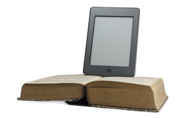 Traditional book and electronic book