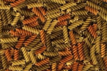 Italian Macaroni Pasta raw food background or texture close up