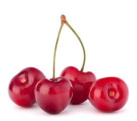 Heart shaped cherry berries