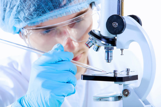 Man scientist