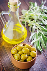 green olives