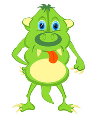 Illustration of the green crock
