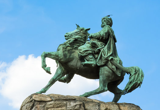 Monument of Ukrainian Hetman Bogdan Khmelnitsky