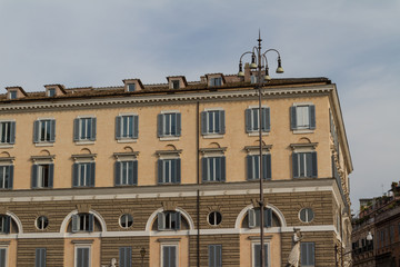 Obraz premium Rome, Italy. Typical architectural details of the old city