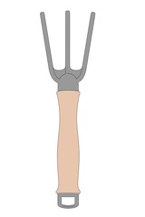 cartoon image of garden tool