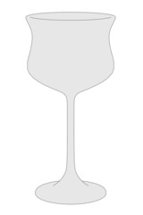 cartoon image of drink glass