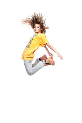 hip-hop woman dancing