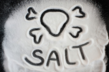 Salt and skull