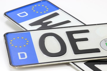 deutsche Autokennzeichen
