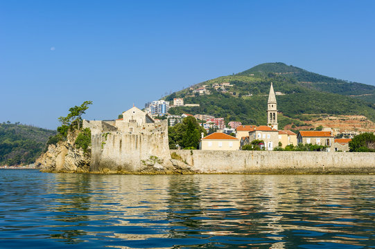 view of the old city from the sea