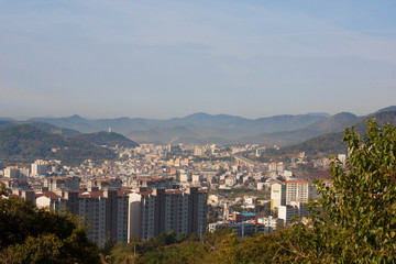 Obraz premium Jinhae im Herbst