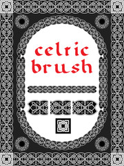 celtic brush for  frame