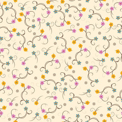 floral seamless pattern