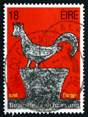Postage stamp Ireland 1981 The Cock and the Pot