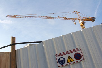 Chantier interdit au public