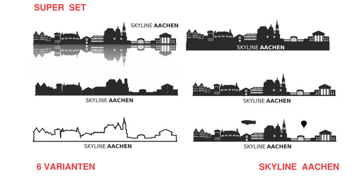 Skyline Aachen Set