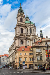 Fototapeta na wymiar Prague city, one of the most beautiful city in Europe