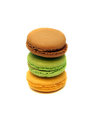 Dessert macaroon cookies